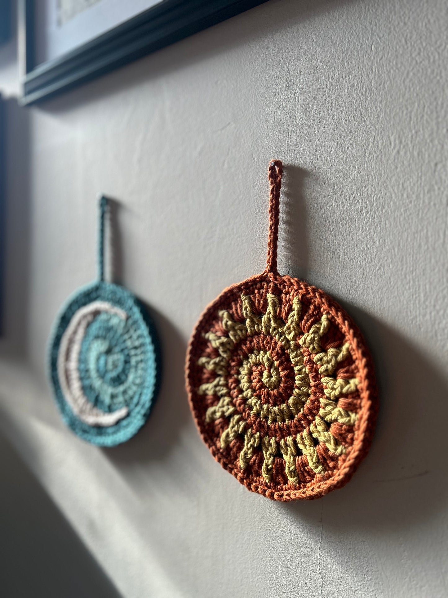 Spiral Sun & Moon Hanging Decoration 🌀