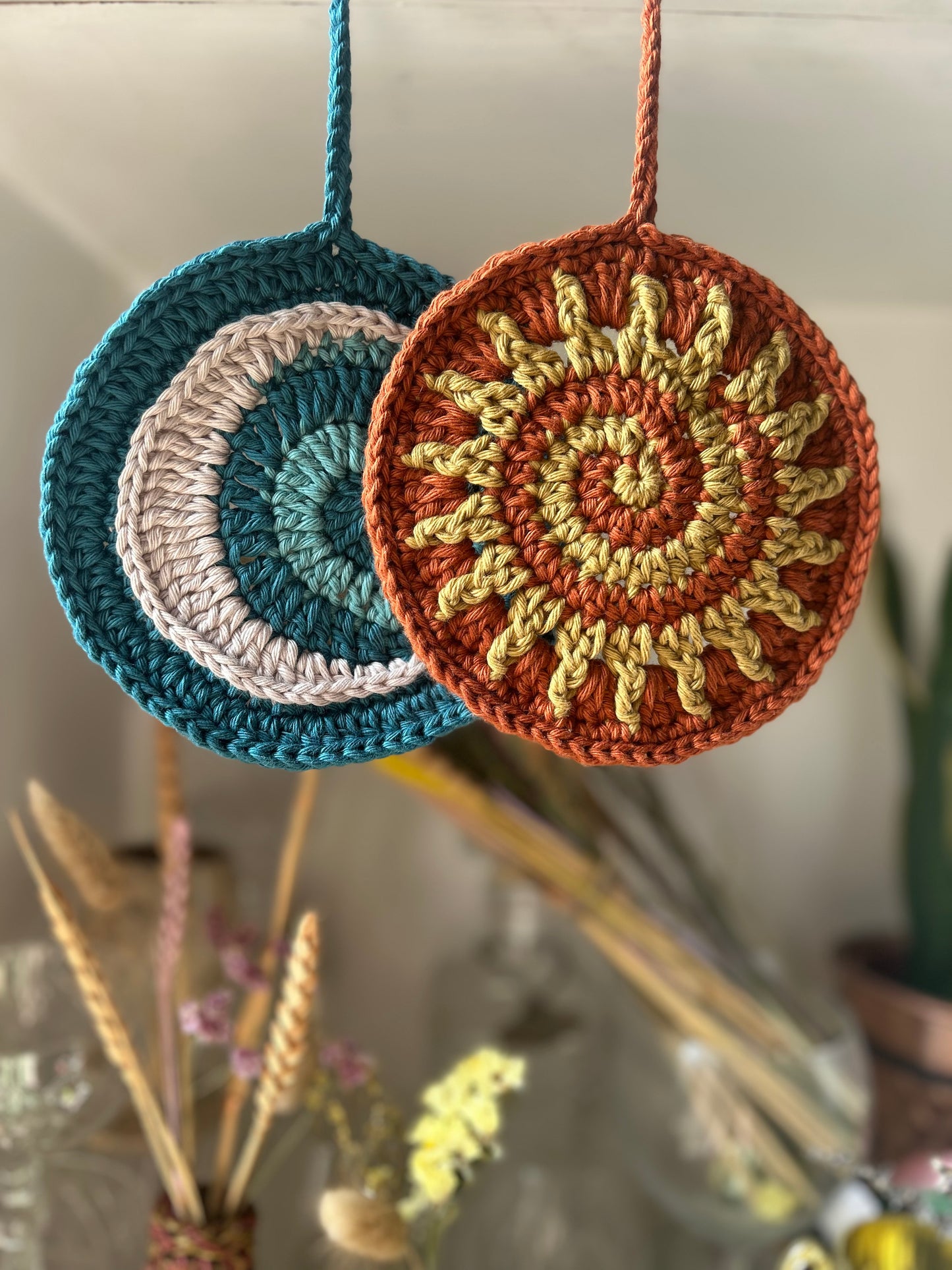 Spiral Sun & Moon Hanging Decoration 🌀